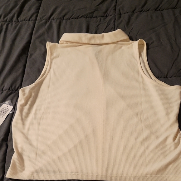 Torrid Super Soft Rib Knit Top in Cream - Picture 3 of 4